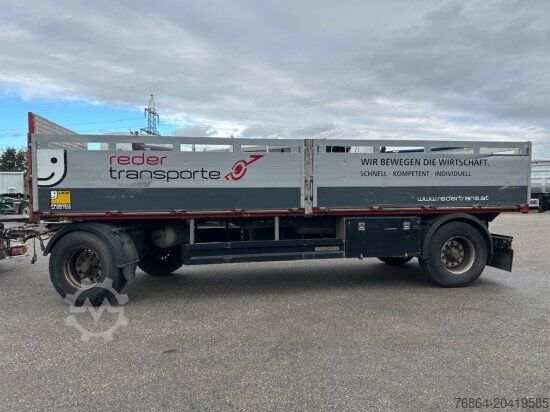 Open trailer  ANDERE SCHEUWIMMER BAUSTOFFANHäNGER