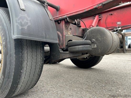 Semitrailer chassis MENCI ALU-TANKWAGENCHASSI, LIFTACHSE, SAF ACHSEN