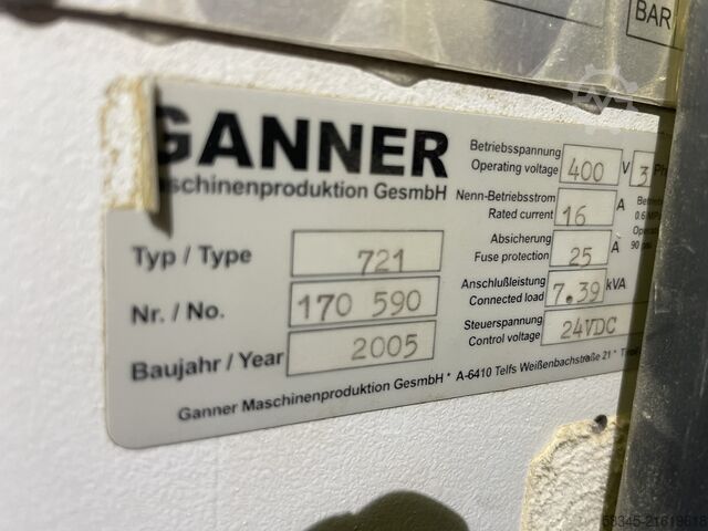 Testprés Gannomat CONCEPT 70