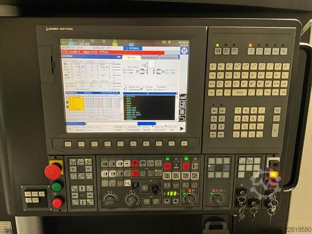 2012 Okuma MULTUS B300 II dreje-fræsecenter Okuma MULTUS B300 II