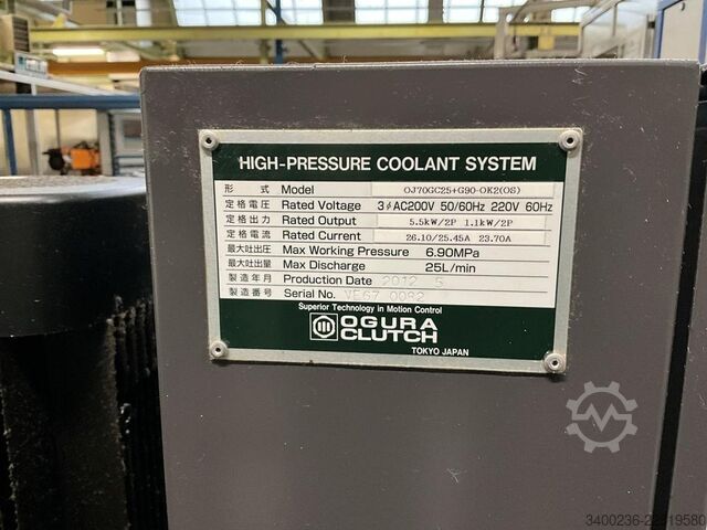 2012 Okuma MULTUS B300 II dreje-fræsecenter Okuma MULTUS B300 II