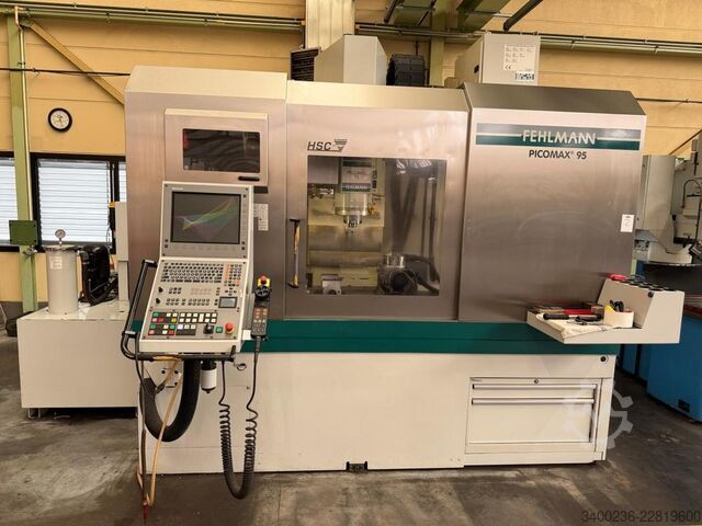 Centro di lavoro CNC Fehlmann PICOMAX 95, anno 2007 Fehlmann PICOMAX 95