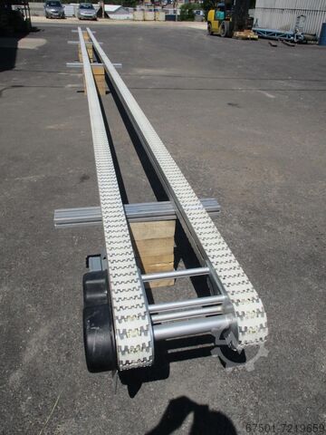 Kettingtransporteur systeem transportband (1685) FLEXLINK Aluminium-Fördersysteme Kunststoffketten