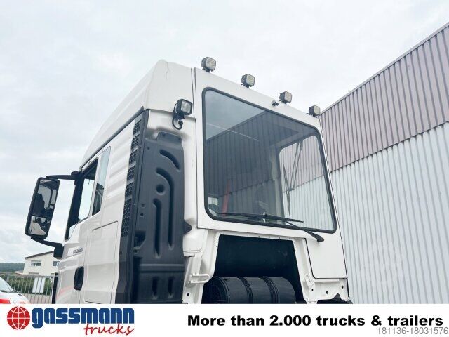 Houttransportwagen MAN TGS 33.360/440 6x4 BB, Häckslerkabine, NMV