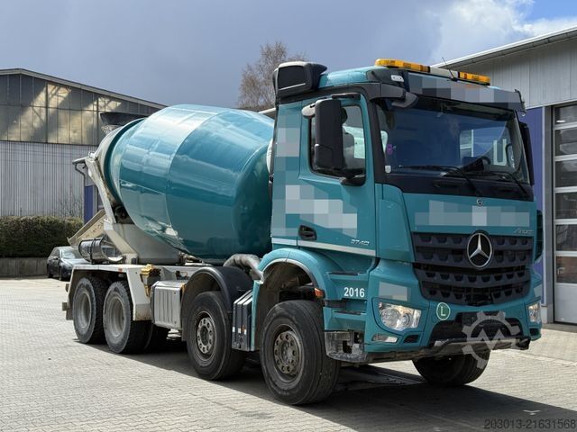 Betonmixer vrachtwagen MERCEDES-BENZ AROCS 3740 8x4 Betonmischer EUROMIX 10 m³