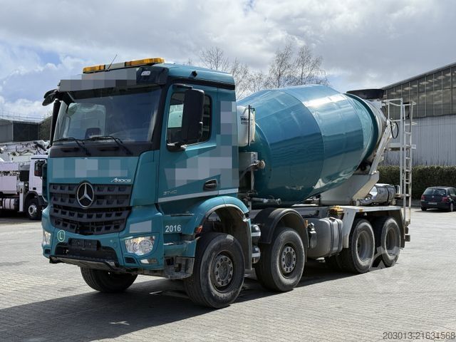 Betonmixer vrachtwagen MERCEDES-BENZ AROCS 3740 8x4 Betonmischer EUROMIX 10 m³