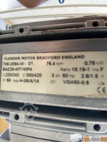 65 l-es, saválló Winkworth PV65-25 keverőberendezés WINKWORTH PV63-25