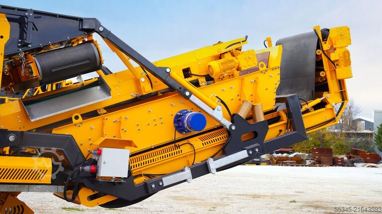 μονάδα θραύσης FABO Tracked Crusher Mobile Tracked Impact Crusher FTI-110S
