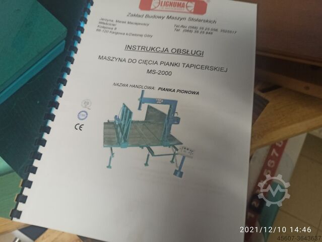 FERĂSTRĂU CU BANDĂ PENTRU BLOC PUR LIGNUMA MS 2000 PION