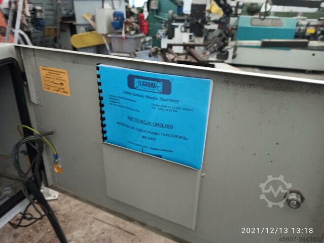 FERĂSTRĂU CU BANDĂ PENTRU BLOC PUR LIGNUMA MS 2000 PION