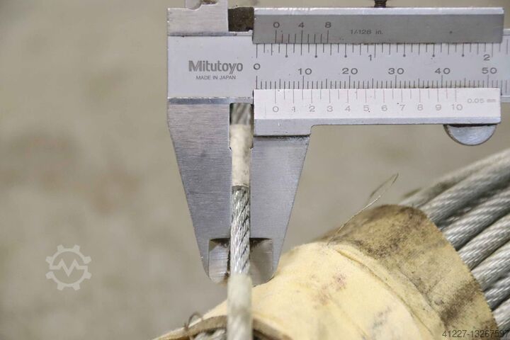 Staalkabel Ø4 mm 102 m Stahl 6x7 FC PVC transp.