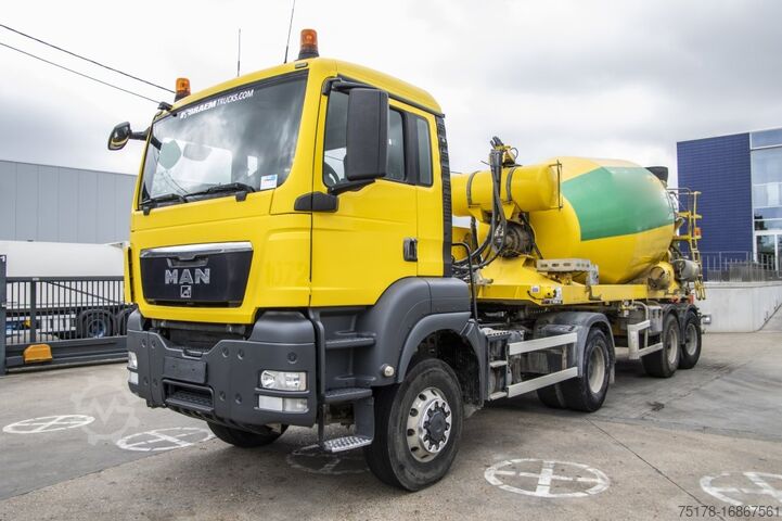 Blender MAN TGS 18.360 BLS 4X4 + SEMI MIXER 10M3
