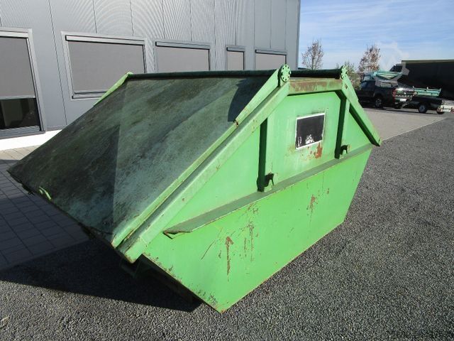 Skip truck Absetz Deckelmulde Container 5qm