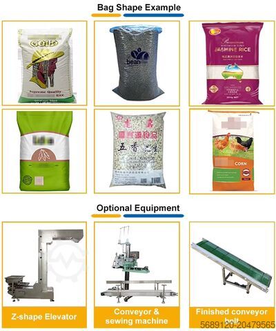 Automatische chips, snacks en noten verpakkingsmachine Shanghai catclaw trading company MzWf002