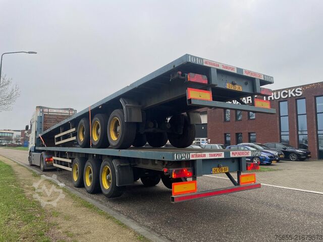 Plataforma remolque Haan OPL45 Heavy Duty (45Ton) / Rungen-Potholes / NL...