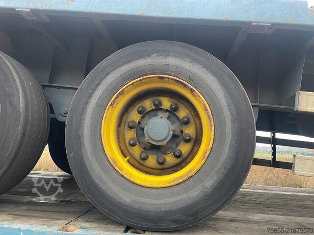 Plataforma remolque Haan OPL45 Heavy Duty (45Ton) / Rungen-Potholes / NL...
