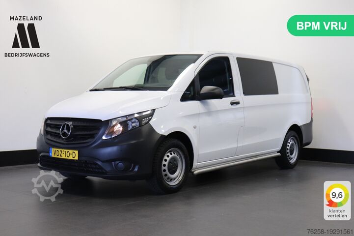 Bestelwagen dubbele cabine Mercedes-Benz Vito 111 CDI Lang Dubbele Cabine EURO 6 - Airco...