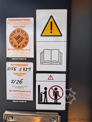 Wózek widłowy do wąskich korytarzy Jungheinrich EKX 410