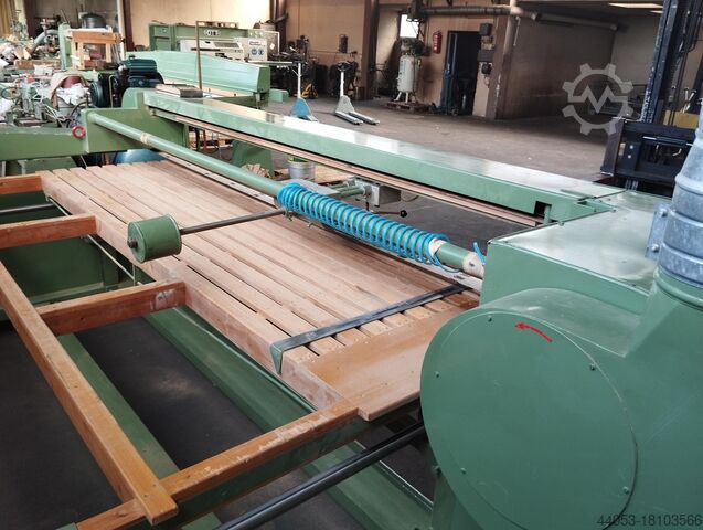 Lange bandschuurmachine