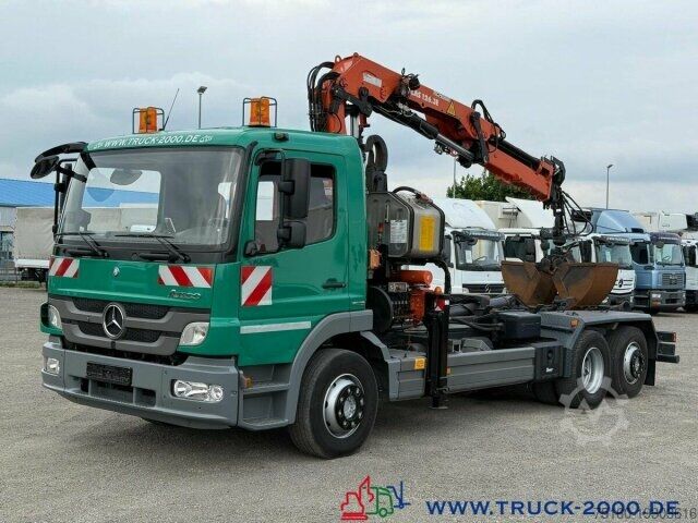 Haakarm vrachtwagen Mercedes-Benz 2024 Atlas Abroller Atlas Kran FB Nur77.937 KM