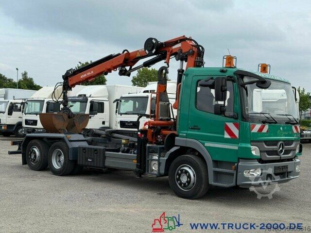 Haakarm vrachtwagen Mercedes-Benz 2024 Atlas Abroller Atlas Kran FB Nur77.937 KM