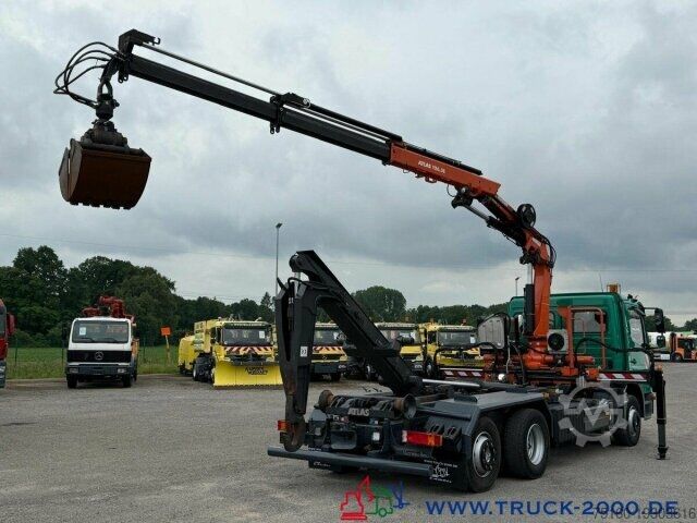 Haakarm vrachtwagen Mercedes-Benz 2024 Atlas Abroller Atlas Kran FB Nur77.937 KM