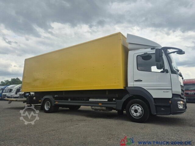 Φορτηγό κουτί (κουρμπαριστό) Mercedes-Benz Atego 1021 7m Koffer LBW 1.5t. nur 188549 KM