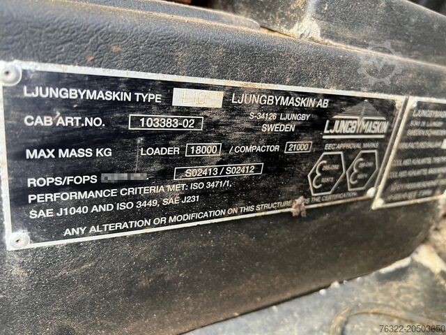 Excavator LJUNGBYMASKIN AB L 10