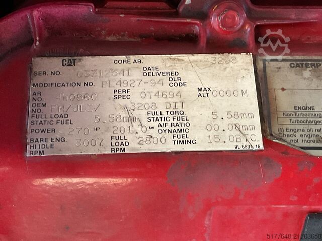 Motore Caterpillar 3208 DITA