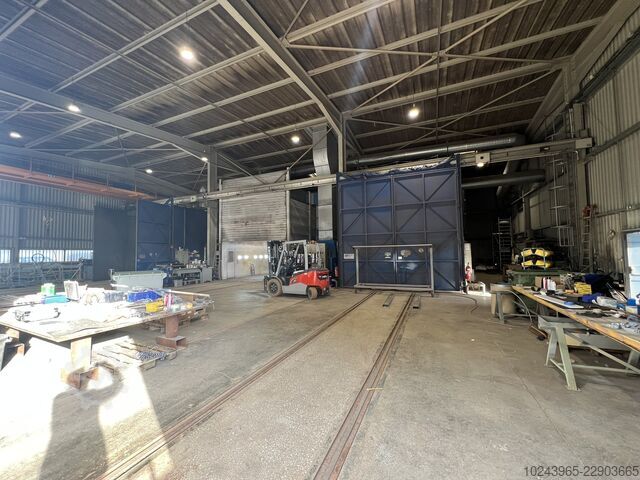 Cabines de jateamento e pintura USF 3 cabines de grenaillage et de peinture