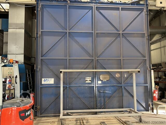 Cabines de jateamento e pintura USF 3 cabines de grenaillage et de peinture