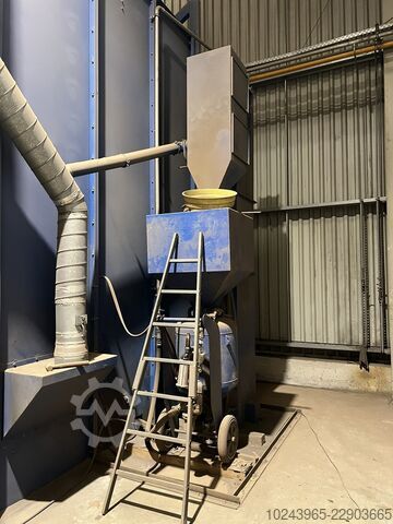 Cabines de jateamento e pintura USF 3 cabines de grenaillage et de peinture