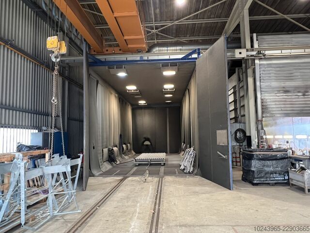 Cabines de jateamento e pintura USF 3 cabines de grenaillage et de peinture