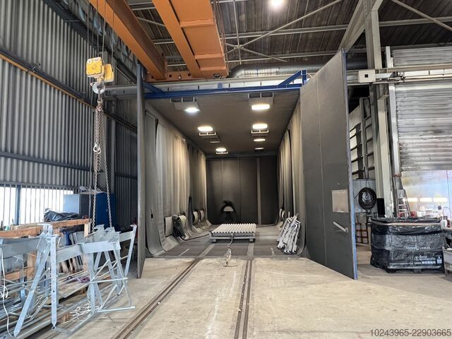 Cabines de jateamento e pintura USF 3 cabines de grenaillage et de peinture