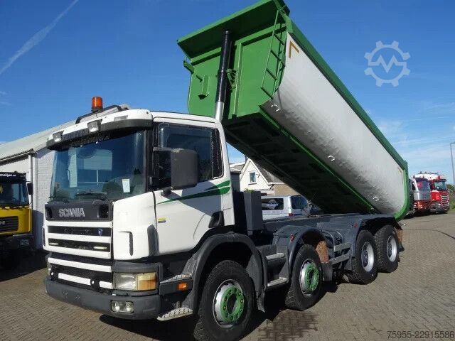 Kipper Scania P124-420 20 CUB STEEL KIPPER