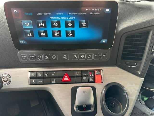 Φορτηγό γερανός roll-off MERCEDES-BENZ Arocs 3253 8x4 Abrollkipper Kran Palfinger 37002