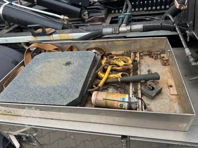 Autokran MERCEDES-BENZ Arocs 3253 8x4 Abrollkipper Kran Palfinger 37002