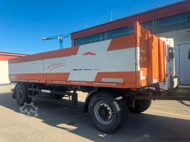 Düz kasa kamyon MAN TGX 26.480*RETARDER*BAUSTOFF*ATLAS KRAN*KOMPLETT