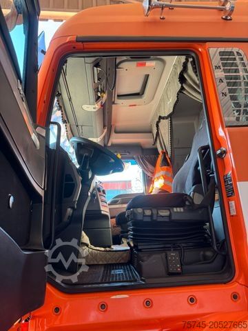 Düz kasa kamyon MAN TGX 26.480*RETARDER*BAUSTOFF*ATLAS KRAN*KOMPLETT