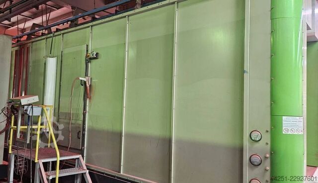 Gema Volstatic MRS εγκατάσταση ηλεκτροστατικής βαφής πούδρας - θάλαμος βαφής πούδρας Gema MRS