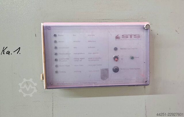 Gema Volstatic MRS εγκατάσταση ηλεκτροστατικής βαφής πούδρας - θάλαμος βαφής πούδρας Gema MRS