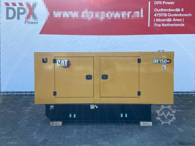 Caterpillar DE150GC - 150 kVA Stand-by Generator - DPX-18209