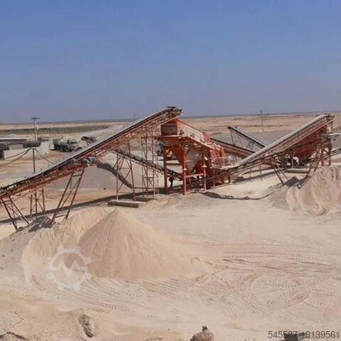 Baumaschine / Sand- und Kiesherstellung Sand gravel fabrication plant 50-600 t/h sand gravel crushing plant