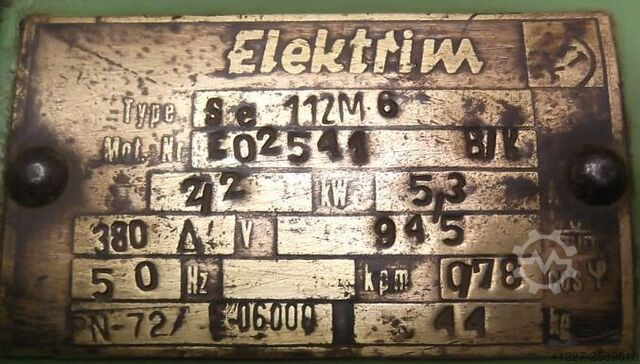 Elektrisk motor 2,2 kW 945 o / min Elektrim Se112M6