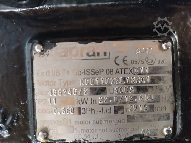 Ontwateringsmachine Caprari KC011022L132X1