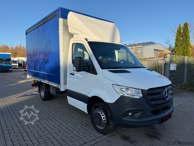 Perdeli panelvan MERCEDES-BENZ Sprinter 519 CDI Pritsche+Schiebeplane/Automatik