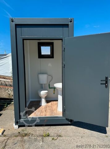 Contentor de casa de banho Villex Villex Single Toilet Cube Nero 1.0