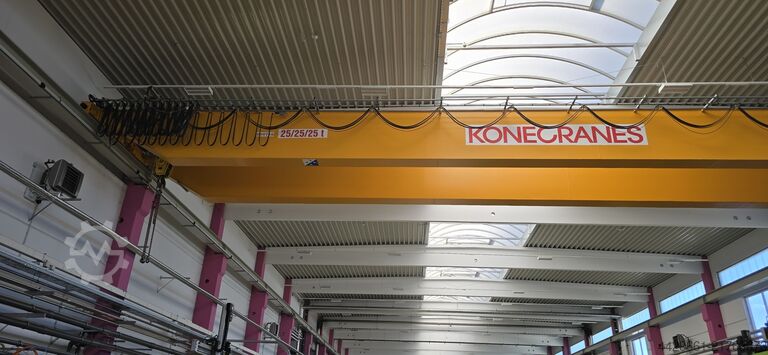 Traverskran 2x25t 25m Koncecranes CXT 600