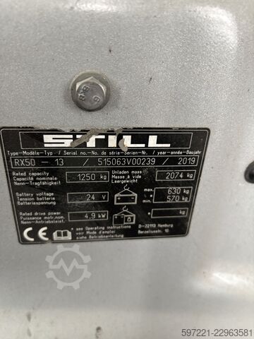 Elektro 3 Rad Still RX50-13