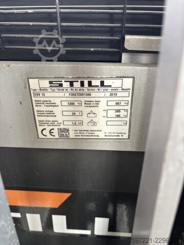 Manuel stabler Still EXV 12 Still Silber refurbished